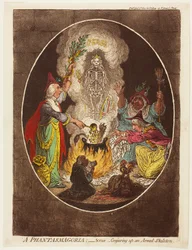 A Phantasmagoria - Cena - Conjurar um esqueleto armado