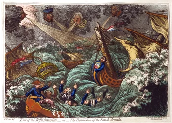 Fim da Invasão Irlandesa - ou - A Destruição da Armada Francesa