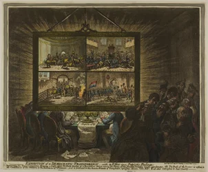 Exposição de uma transparência democrática, com seu efeito sobre os sentimentos patrióticos