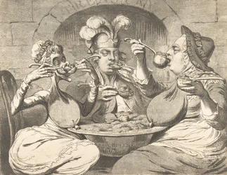 Craws monstruosos em uma festa da nova coalizão, 29 de maio de 1787., 29 de maio de 1787.