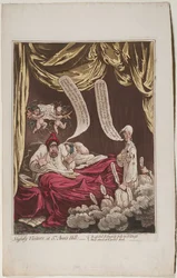 Visitantes noturnos em St Anns Hill, 1798