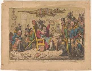 Karikatur auf Louis Marie de la Révellière-Lépeaux, 1799