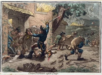 United Irishmen Upon Duty, publicado por Hannah Humphrey em 1798