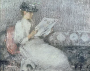 The Morning Paper, c.1890-91