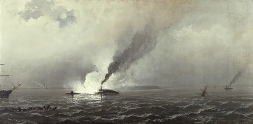 O Monitor e o Merrimac, 1874-75