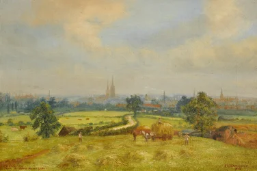 Coventry a partir de Barkers Butts Lane