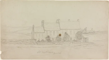 Old Workhouse, Ocean Road (lápis no cartão)