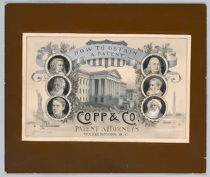 Design para uma gravura de meio-tom: como obter uma patente, Copp & Co. Patent Attorneys, Washington, D.C.
