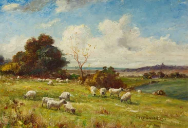 Uma Pastoral, c.1910 (pintura)
