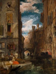 Uma lembrança de Veneza, 1853.