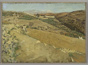 Jerusalém e Siloé, lado sul, ilustração para a vida de Cristo, 1886-94