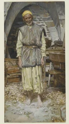 São José, ilustração para a vida de Cristo, c.1886-94 (wc no papel)