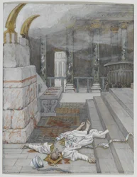 Zacarias Mortos entre o Templo e o Altar, ilustração de 