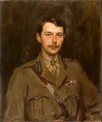 Retrato de Edward Cavendish quando Marquês de Hartington, c.1918-20 (óleo sobre tela)