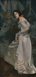 As escadas, c1899, c1930.