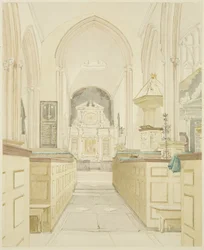 Interior da Igreja de Todos os Santos