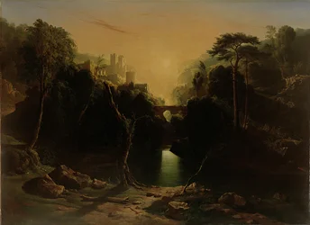Paisagem romântica