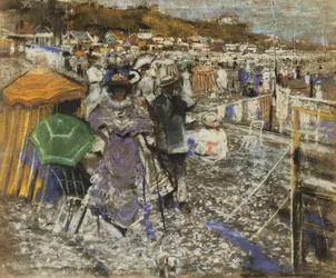 Na praia; Feriado bancário
