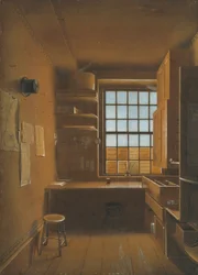 Interior de uma loteria, 1821.