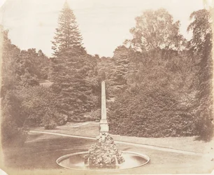 No Jardim. Blenheim, 1853-56.