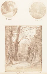 A abordagem, na floresta, à beira do lago, 1853-56.