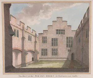 Castelo de Herstmonceux, East Sussex: O Tribunal da Despensa do Mordomo