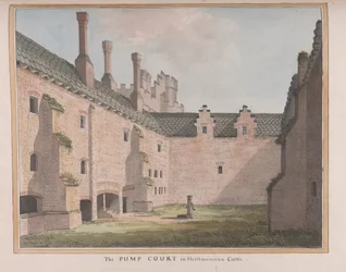 Castelo de Herstmonceux, East Sussex: O Tribunal de Bombas