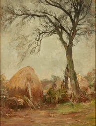 Springtime at the Farm, Currie (óleo sobre tela)