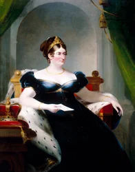Caroline de Brunswick, consorte de George IV, 1820