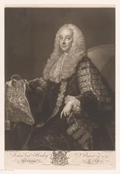 Portret de Robert Henley Robert Lord Henley Baron of Grainge (título no objeto)