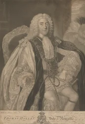 Thomas Pelham-Holles, 1º Duque de Newcastle sobre Tyne e 1º Duque de Newcastle sob Lyme