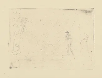 [76] Impressões de chapas canceladas de Whistler - [Duas figuras].
