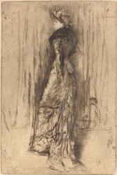 Maud, de pé