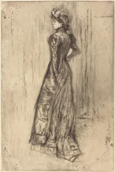 Maud, de pé
