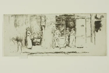 Banca de jornal, Rue de Seine