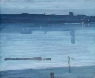 Noturno: azul e prata - Chelsea