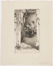 Rag Pickers, distrito de Mouffetard, Paris