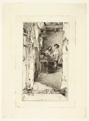 Rag Pickers, distrito de Mouffetard, Paris