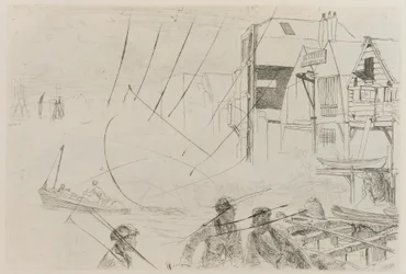 Vida de barco de Stevens