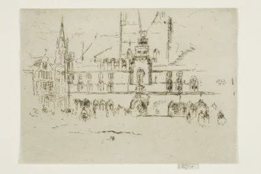 O mercado, Bruges