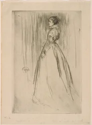 O vestido de veludo (Sra. Leyland)