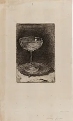 A taça de vinho