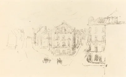 Trial Sketch: Grand Rue, Dieppe