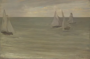 Trouville (cinza e verde, o mar de prata)
