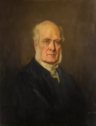 Rev William Wilson (1808-1888) (óleo sobre tela)