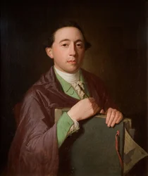Retrato de William Westley, 1750-1800.
