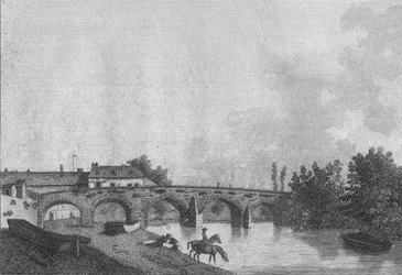 Ponte de Maidstone, Kent. Pl. 2, 1787