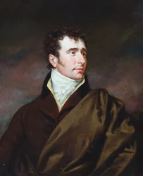 Retrato de um cavalheiro, que se pensa ser Thomas Campbell, poeta (óleo sobre tela)