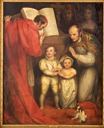 O casamento de Richard de Shrewsbury, duque de York, com Lady Anne Mowbray, 1820