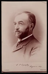 Retrato de Samuel Pierpont Langley 1834-1906, 22 de agosto de 1887.